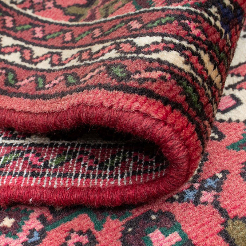 Runner Persisk matta - Nomadic - 200 x 72 cm - mörkröd