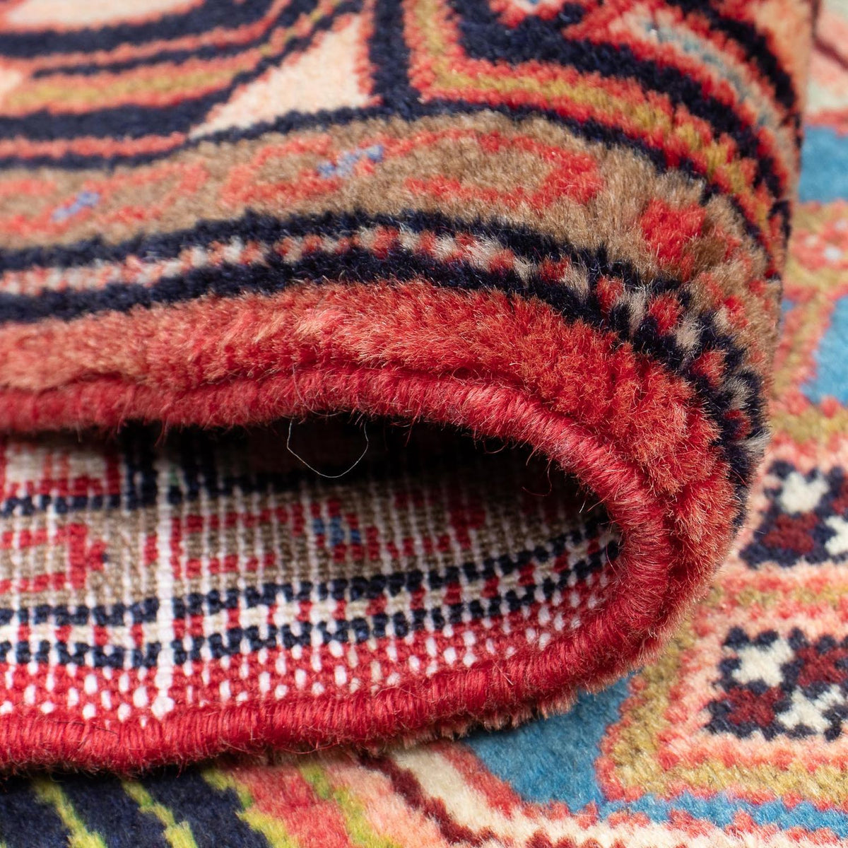 Runner Persisk matta - Nomadic - 195 x 80 cm - ljusröd