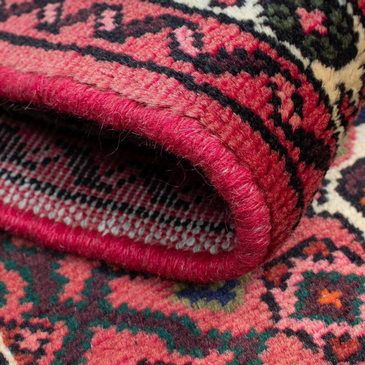 Runner Persisk matta - Nomadic - 203 x 68 cm - mörkröd