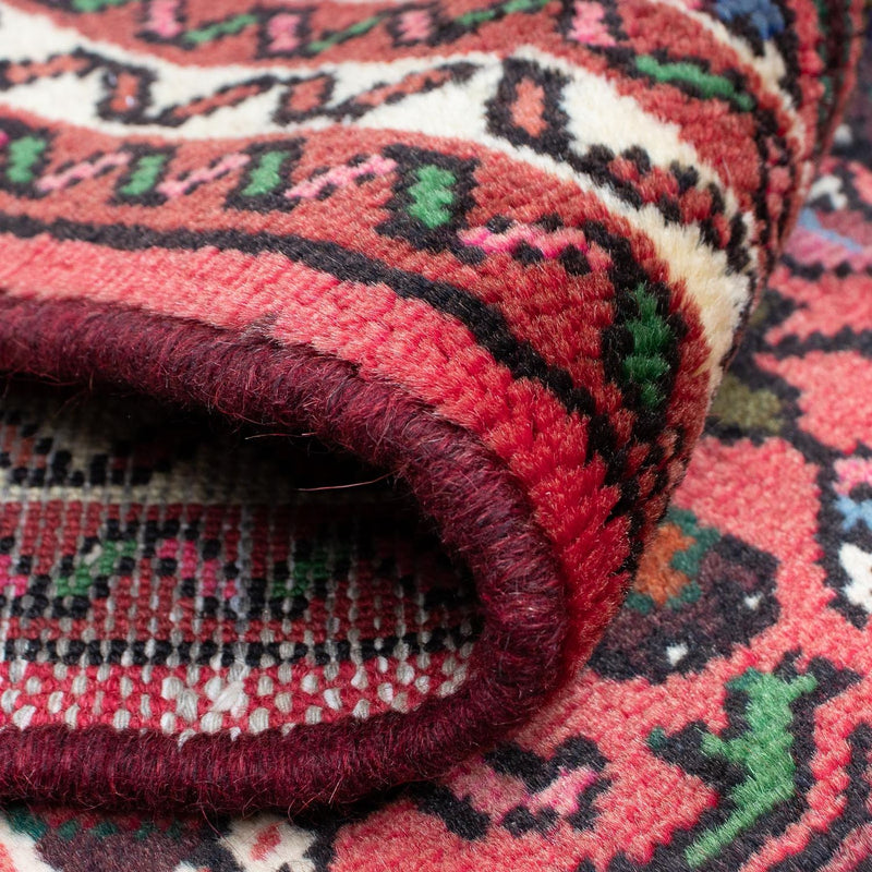 Runner Persisk matta - Nomadic - 188 x 65 cm - mörkröd