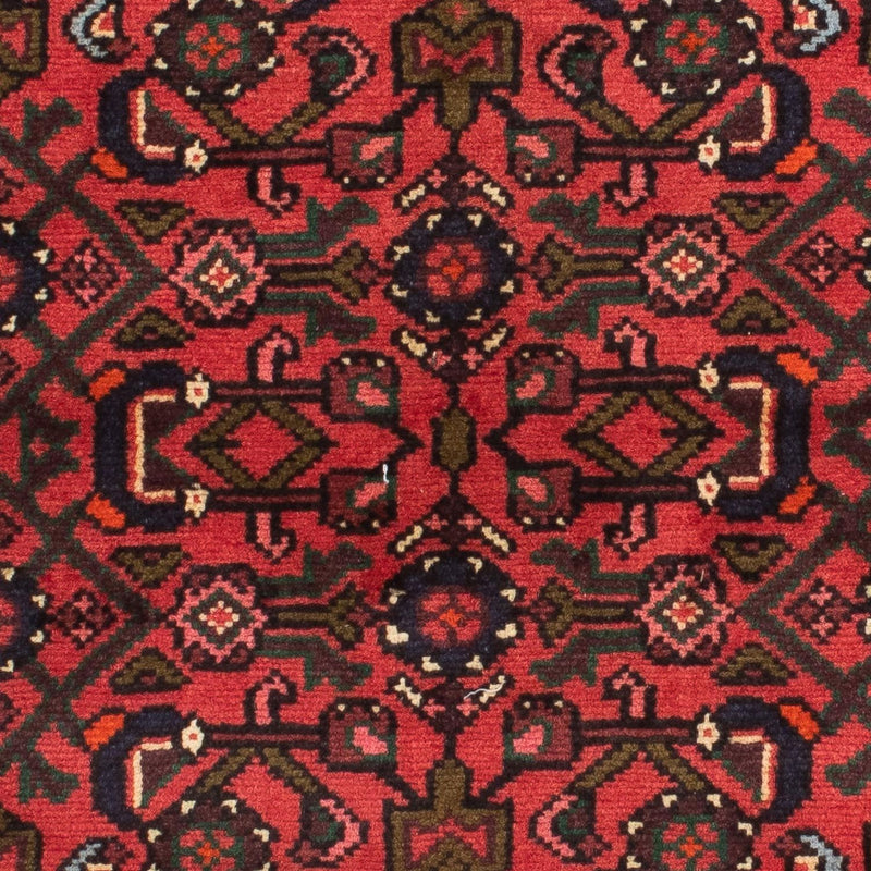 Runner Persisk matta - Nomadic - 195 x 74 cm - mörkröd