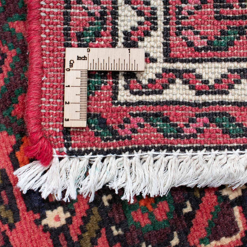 Runner Persisk matta - Nomadic - 195 x 74 cm - mörkröd