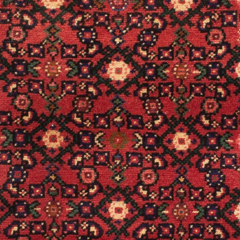 Runner Persisk matta - Nomadic - 200 x 73 cm - mörkröd