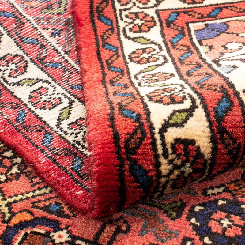 Persisk matta - Nomadic - 147 x 100 cm - mörkröd