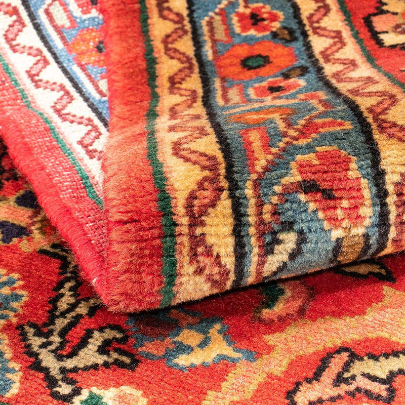 Persisk matta - Nomadic - 143 x 110 cm - mörkröd