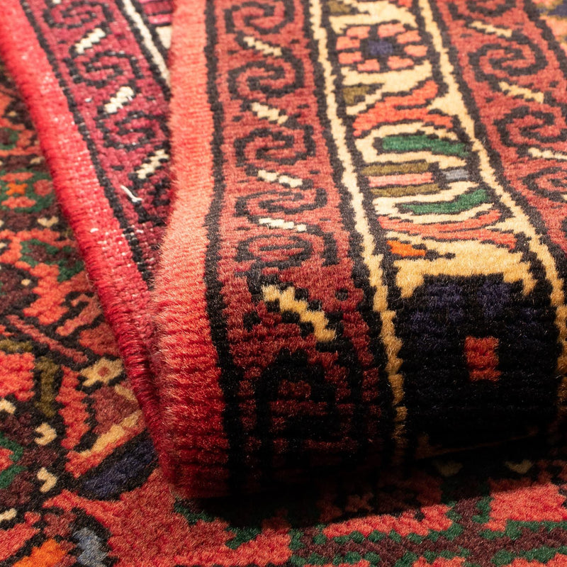 Persisk matta - Nomadic - 160 x 115 cm - mörkröd