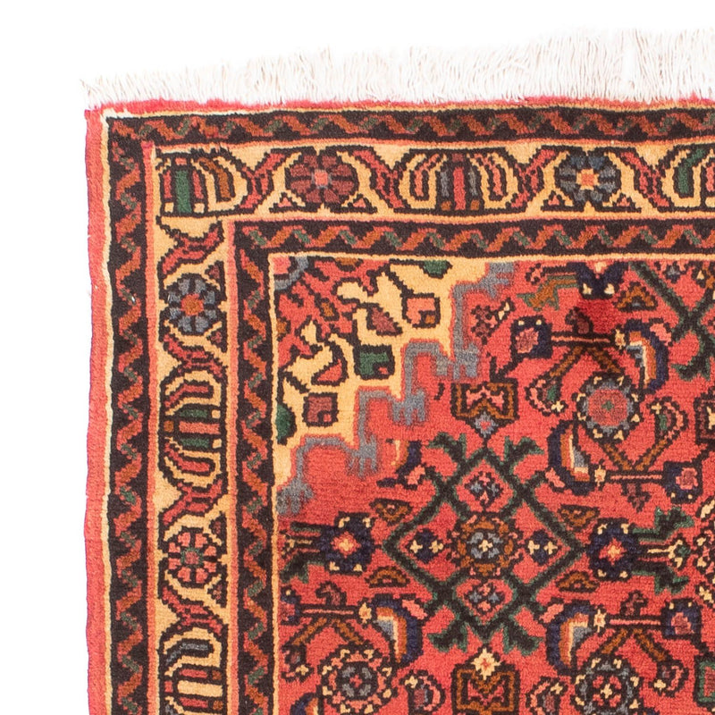 Persisk matta - Nomadic - 160 x 100 cm - mörkröd