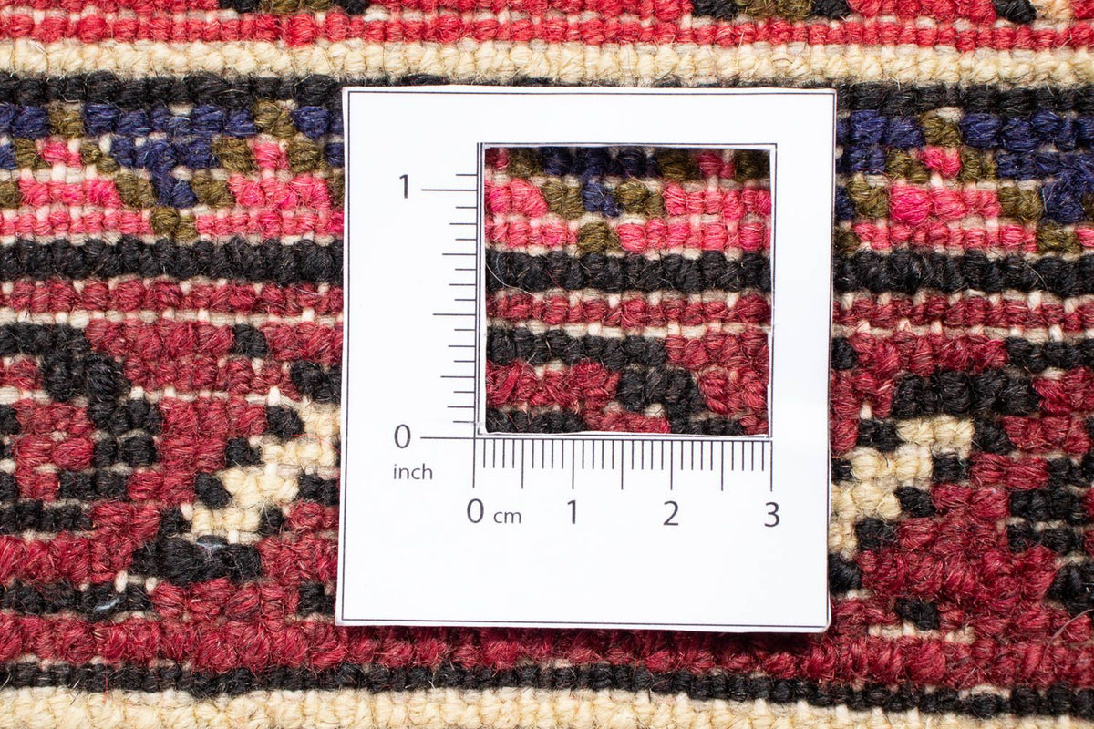 Persisk matta - Nomadic - 165 x 100 cm - mörkröd