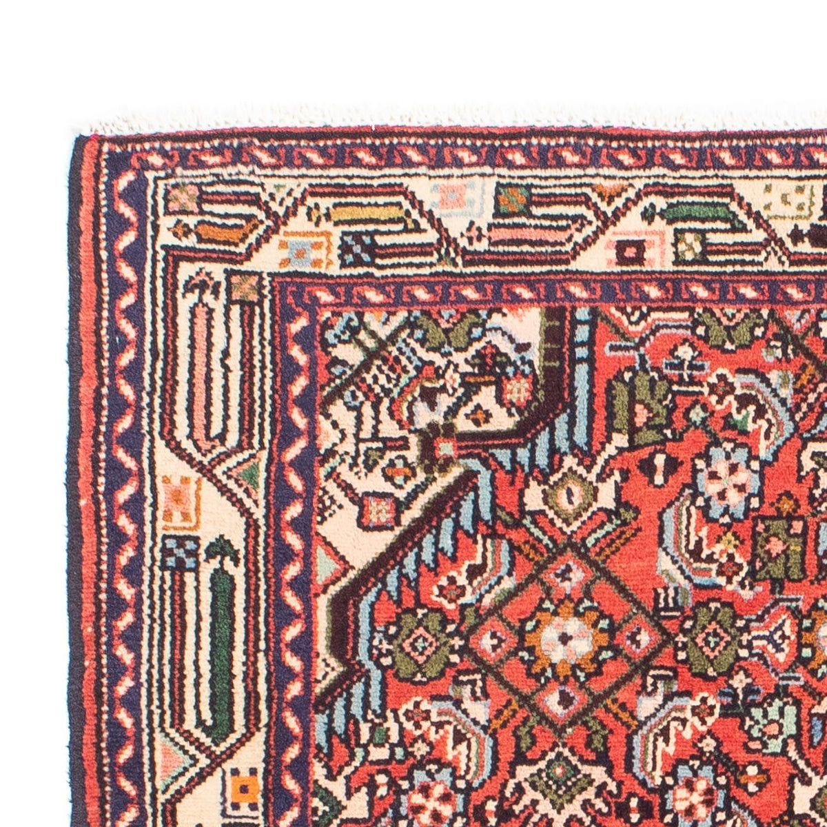 Persisk matta - Nomadic - 160 x 103 cm - röd