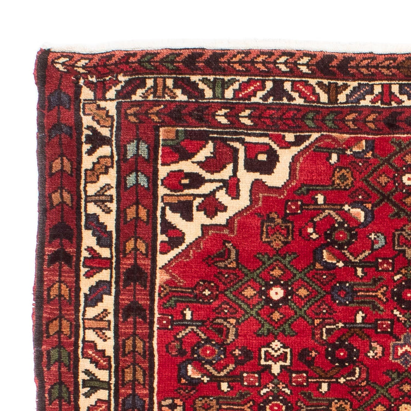 Persisk matta - Nomadic - 160 x 115 cm - mörkröd