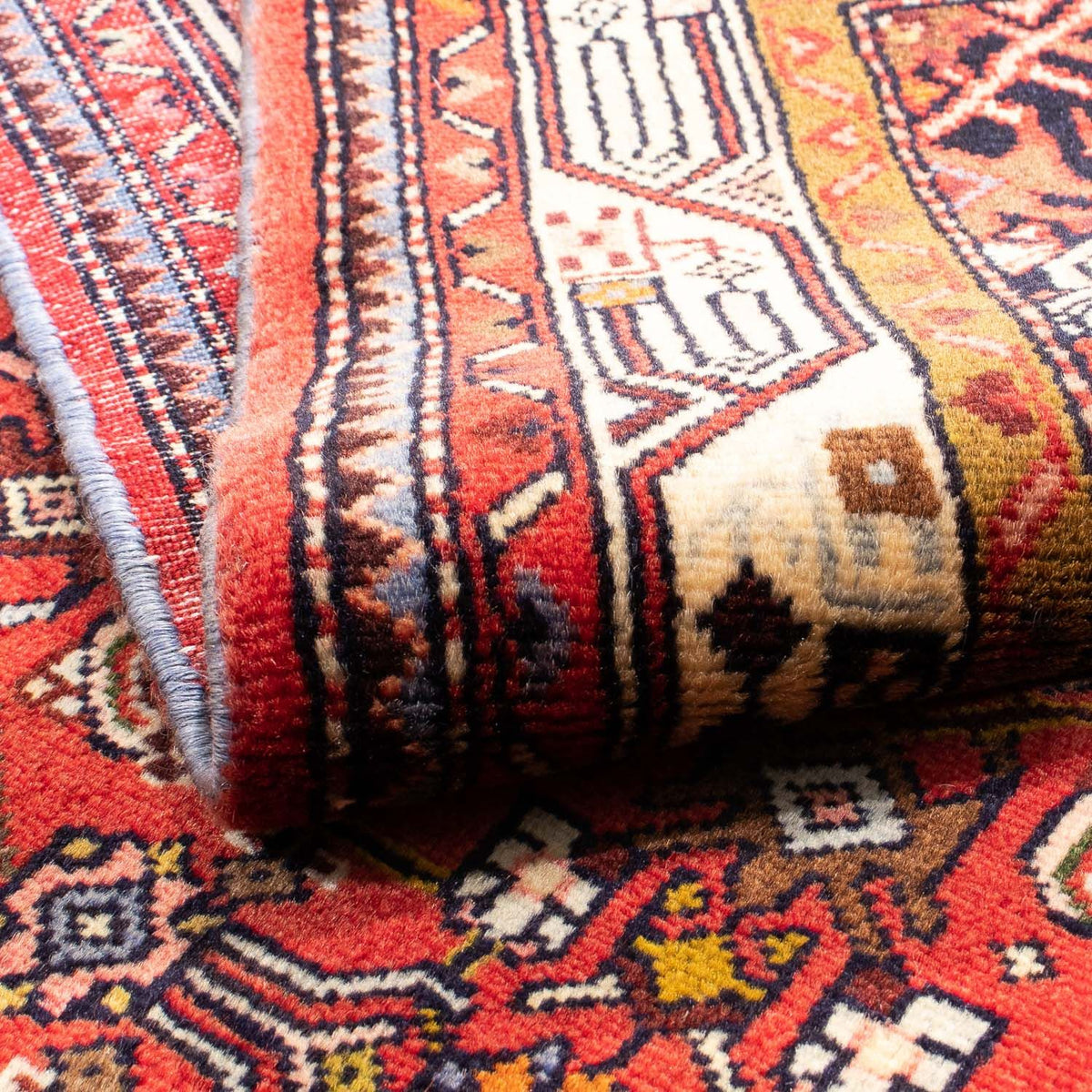 Persisk matta - Nomadic - 152 x 100 cm - röd