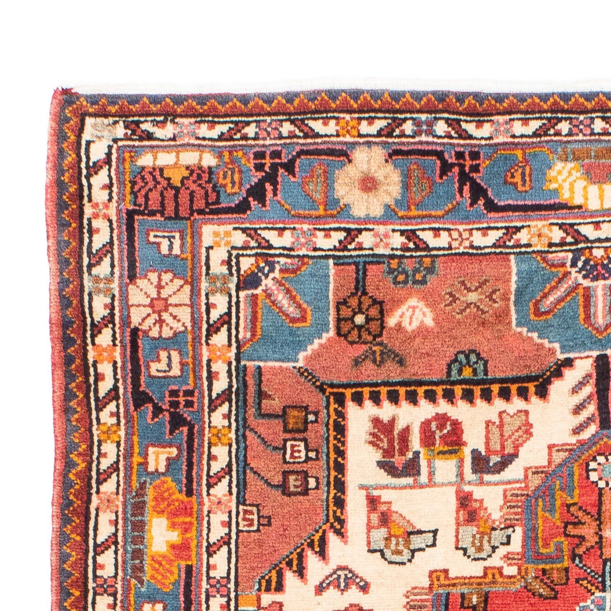 Persisk matta - Nomadic - 180 x 123 cm - ljusröd