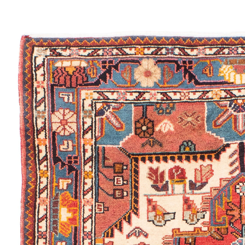 Persisk matta - Nomadic - 180 x 123 cm - ljusröd