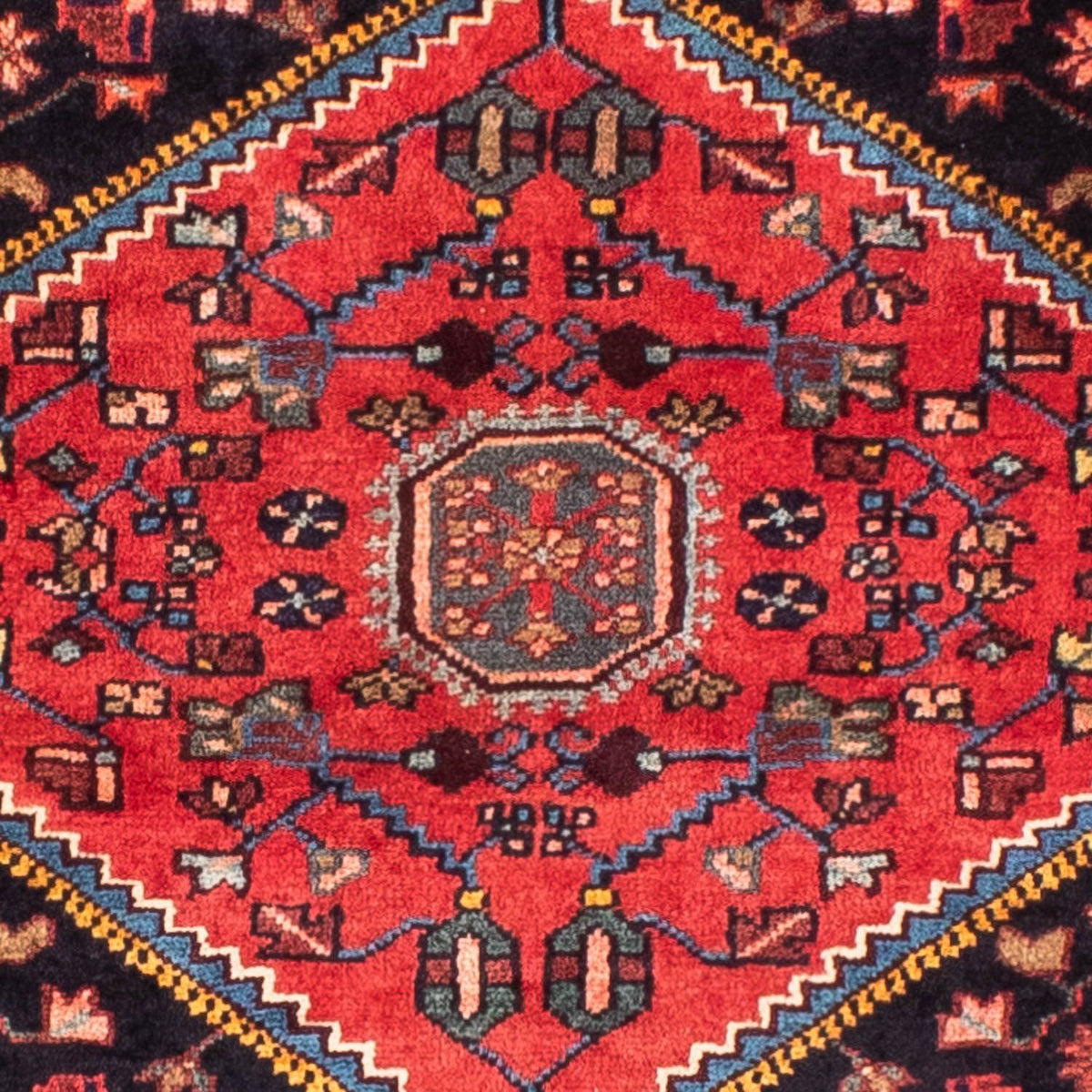 Persisk matta - Nomadic - 200 x 115 cm - mörkblå