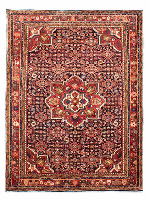 Persisk matta - Nomadic - 215 x 153 cm - mörkblå