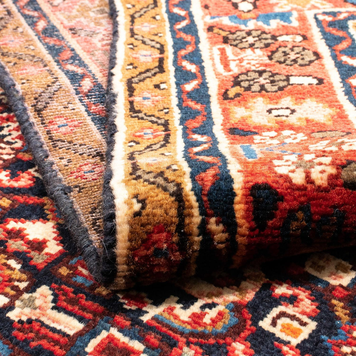 Persisk matta - Nomadic - 215 x 153 cm - mörkblå