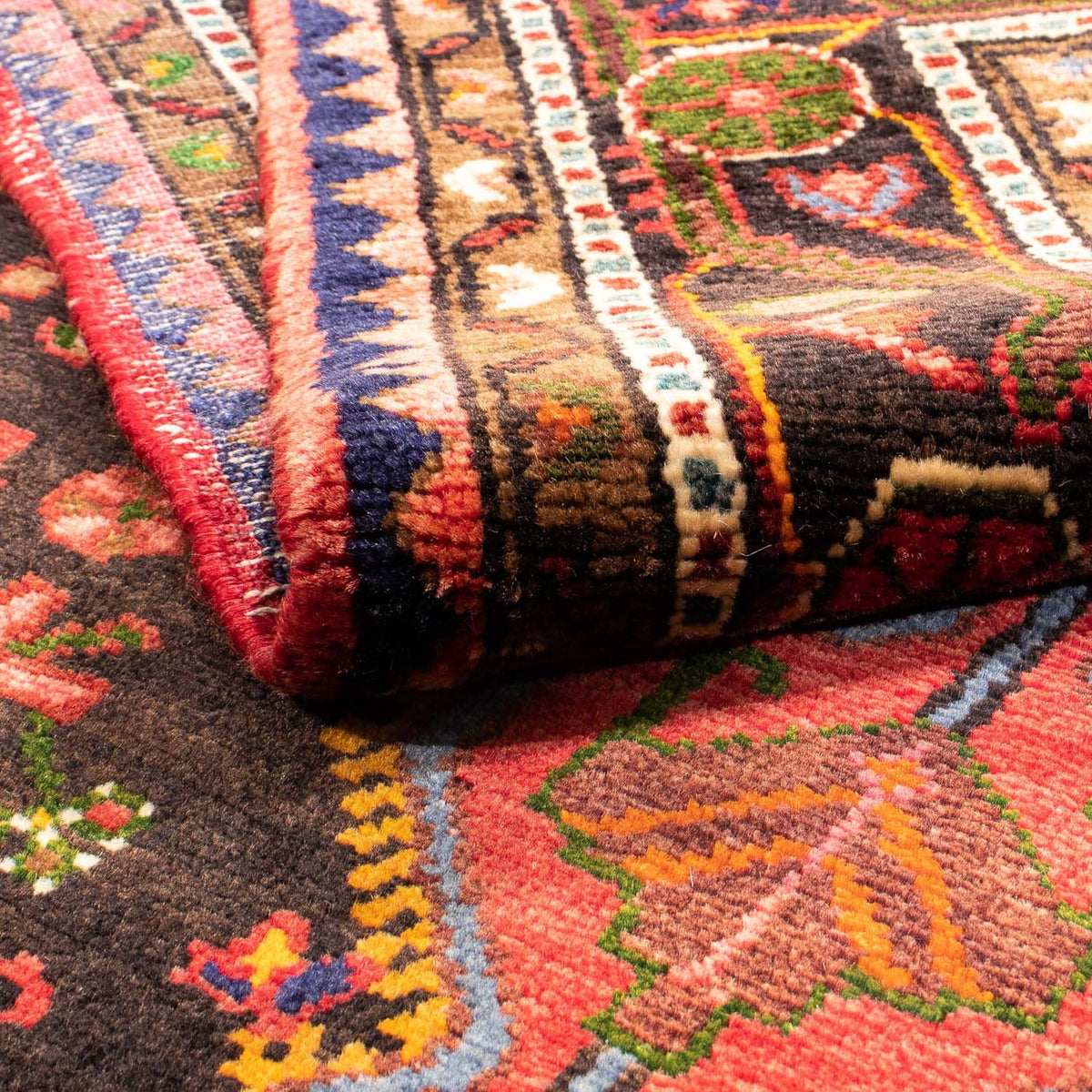 Persisk matta - Nomadic - 227 x 145 cm - mörkblå