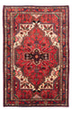 Persisk matta - Nomadic - 212 x 130 cm - mörkröd