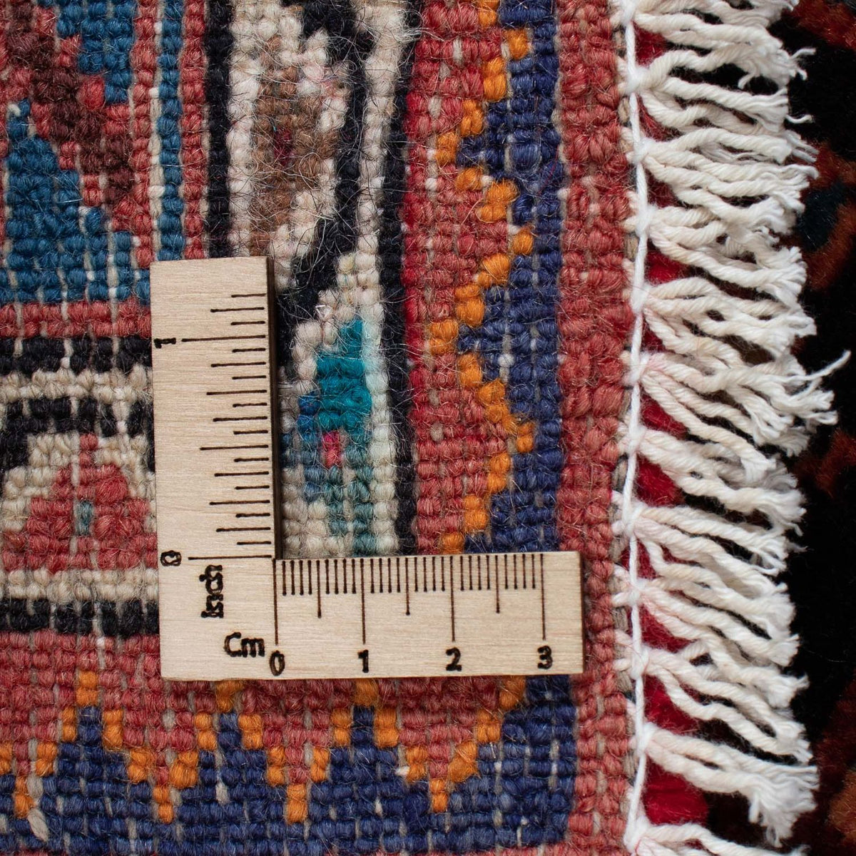 Persisk matta - Nomadic - 130 x 88 cm - mörkblå