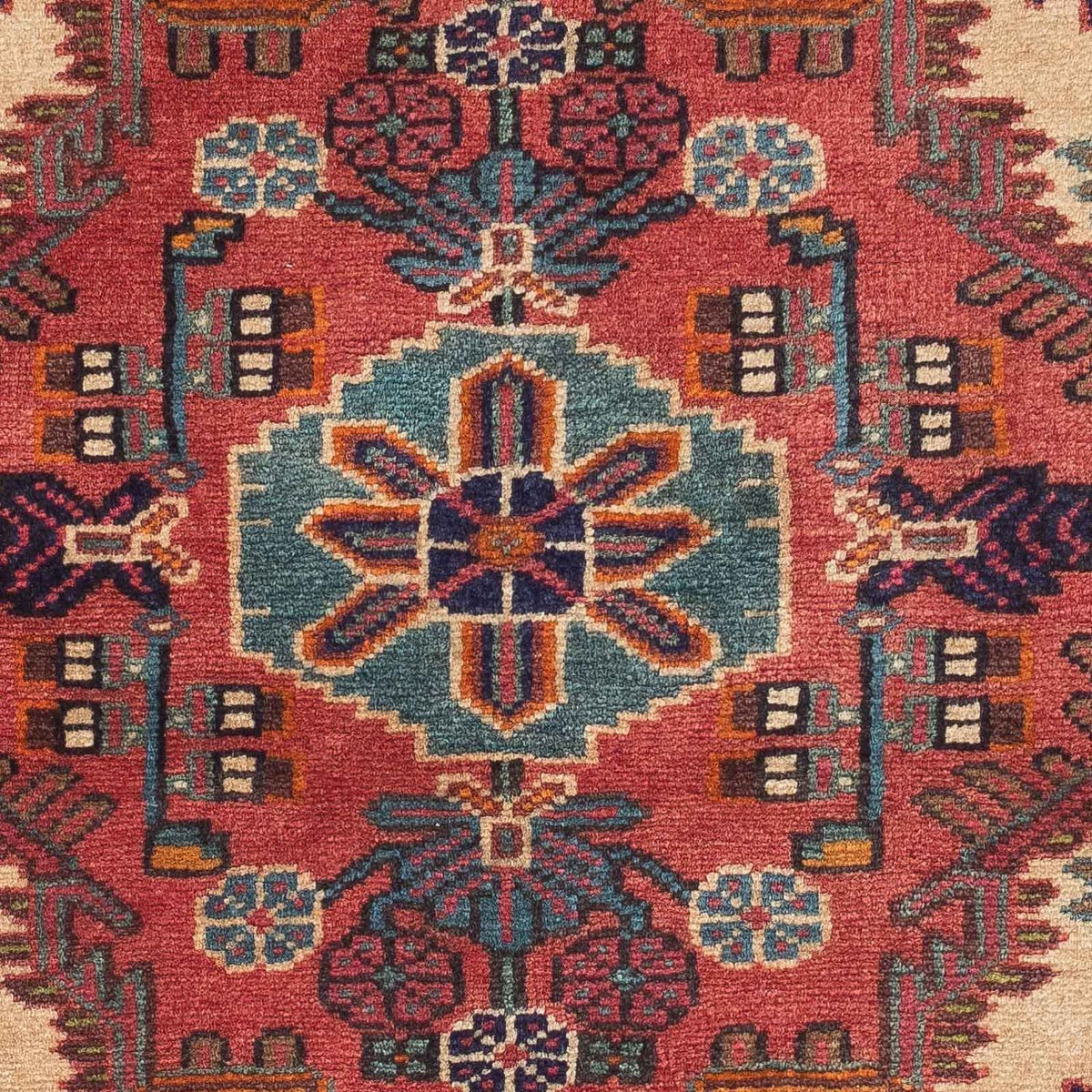 Persisk matta - Nomadic - 130 x 92 cm - ljusröd