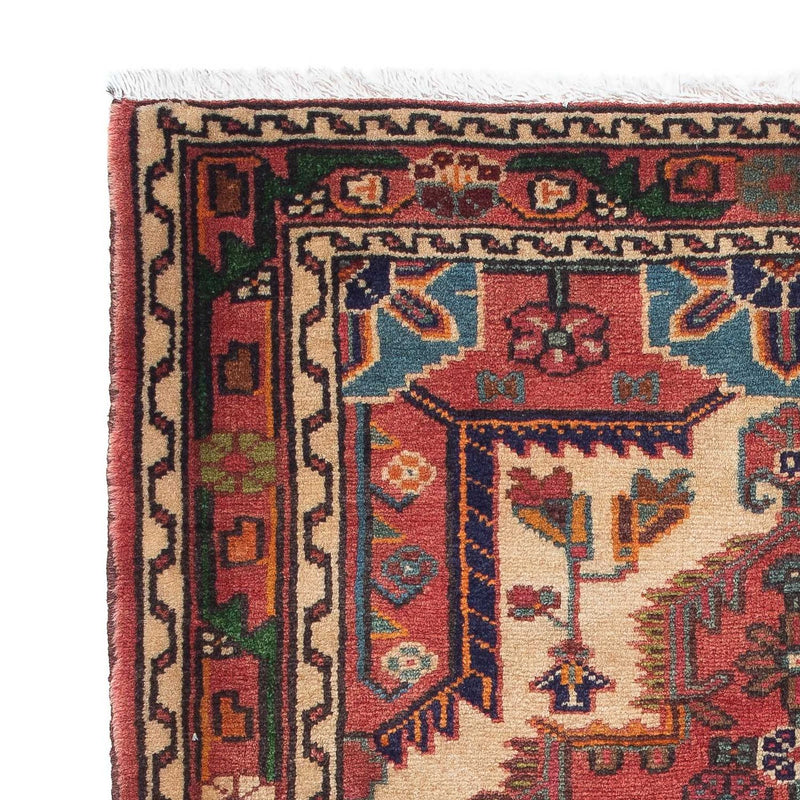 Persisk matta - Nomadic - 130 x 92 cm - ljusröd