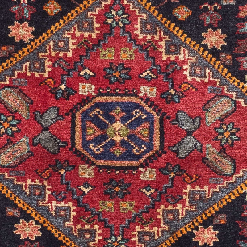 Persisk matta - Nomadic - 134 x 88 cm - mörkblå