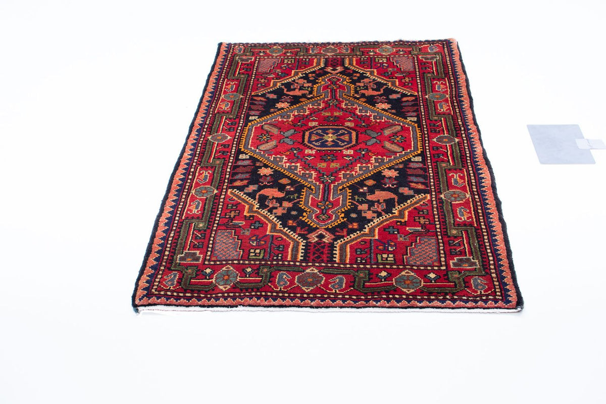 Persisk matta - Nomadic - 134 x 88 cm - mörkblå