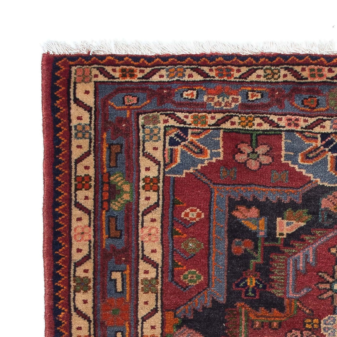 Persisk matta - Nomadic - 126 x 88 cm - ljusröd