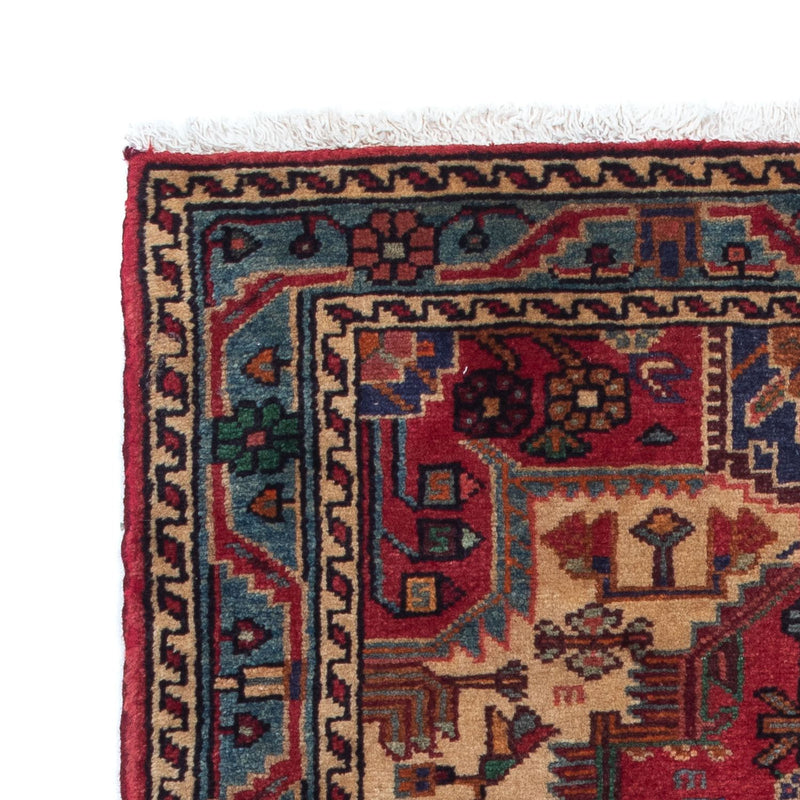 Persisk matta - Nomadic - 125 x 83 cm - mörkröd