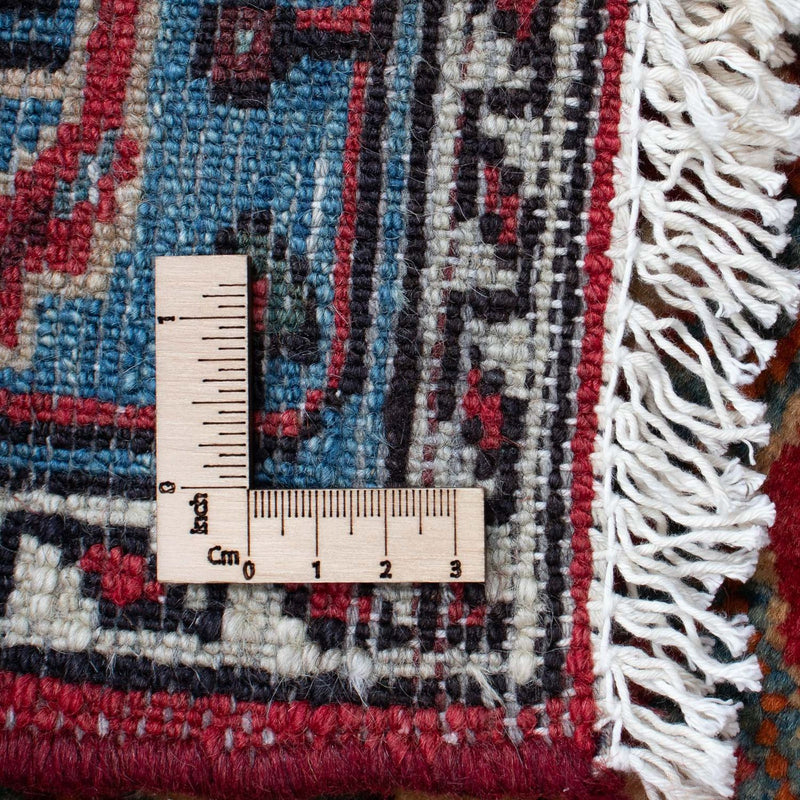 Persisk matta - Nomadic - 125 x 83 cm - mörkröd