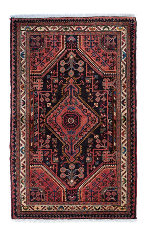 Persisk matta - Nomadic - 130 x 85 cm - mörkblå