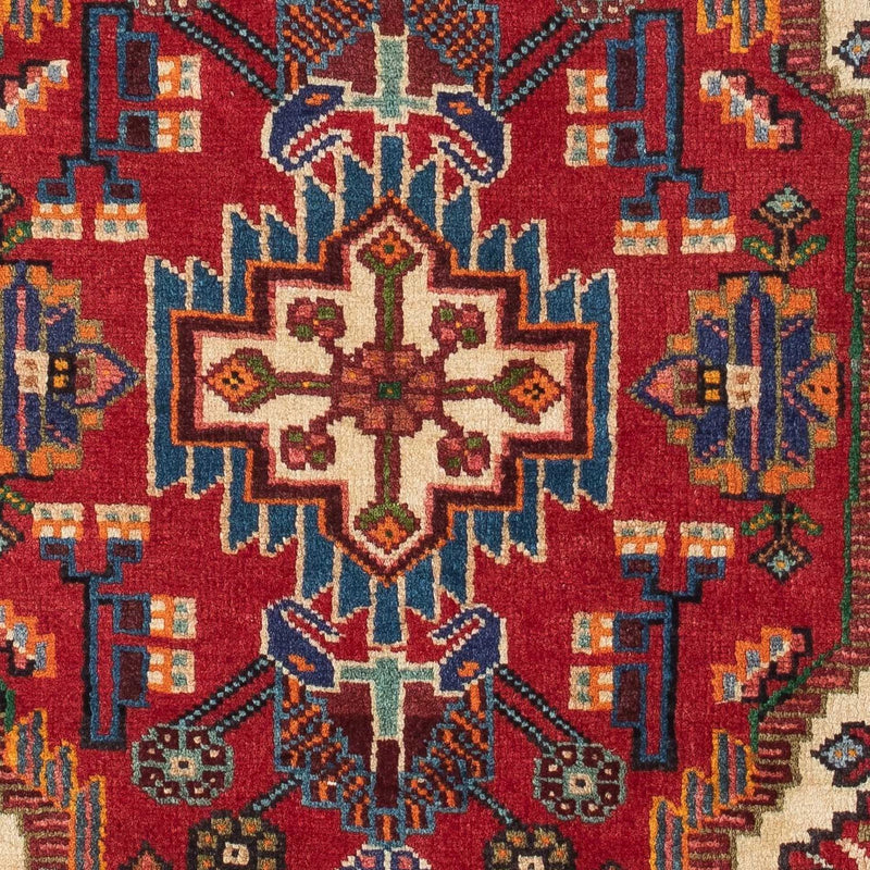 Persisk matta - Nomadic - 133 x 90 cm - mörkröd