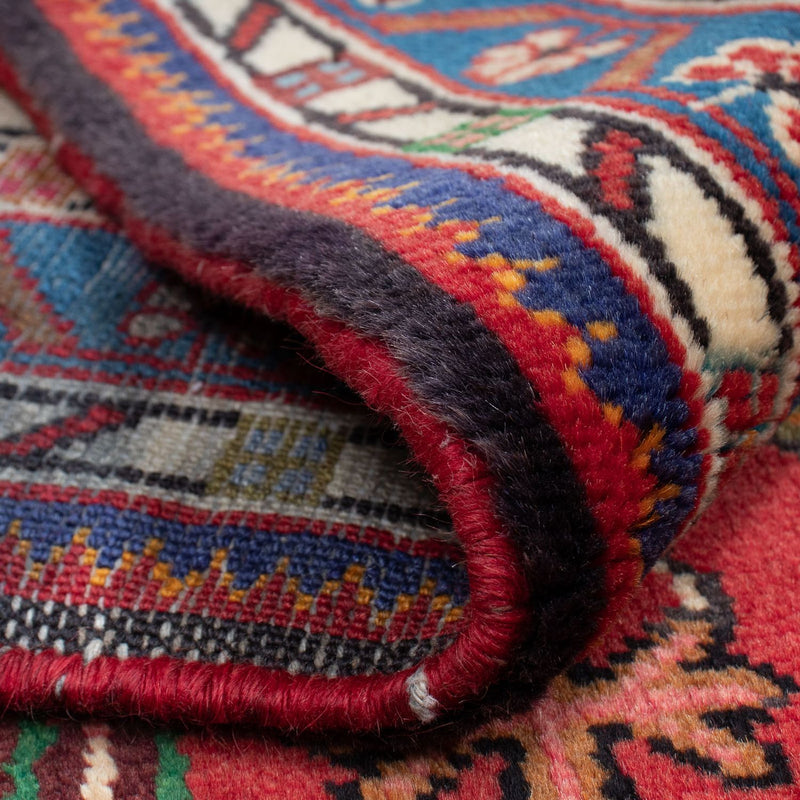 Persisk matta - Nomadic - 133 x 90 cm - mörkröd