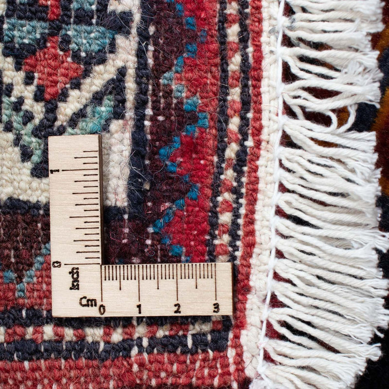 Persisk matta - Nomadic - 118 x 81 cm - mörkröd