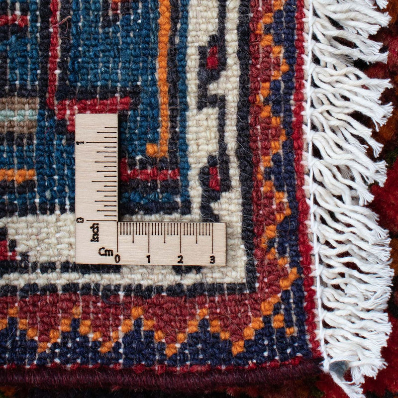 Persisk matta - Nomadic - 125 x 90 cm - mörkröd