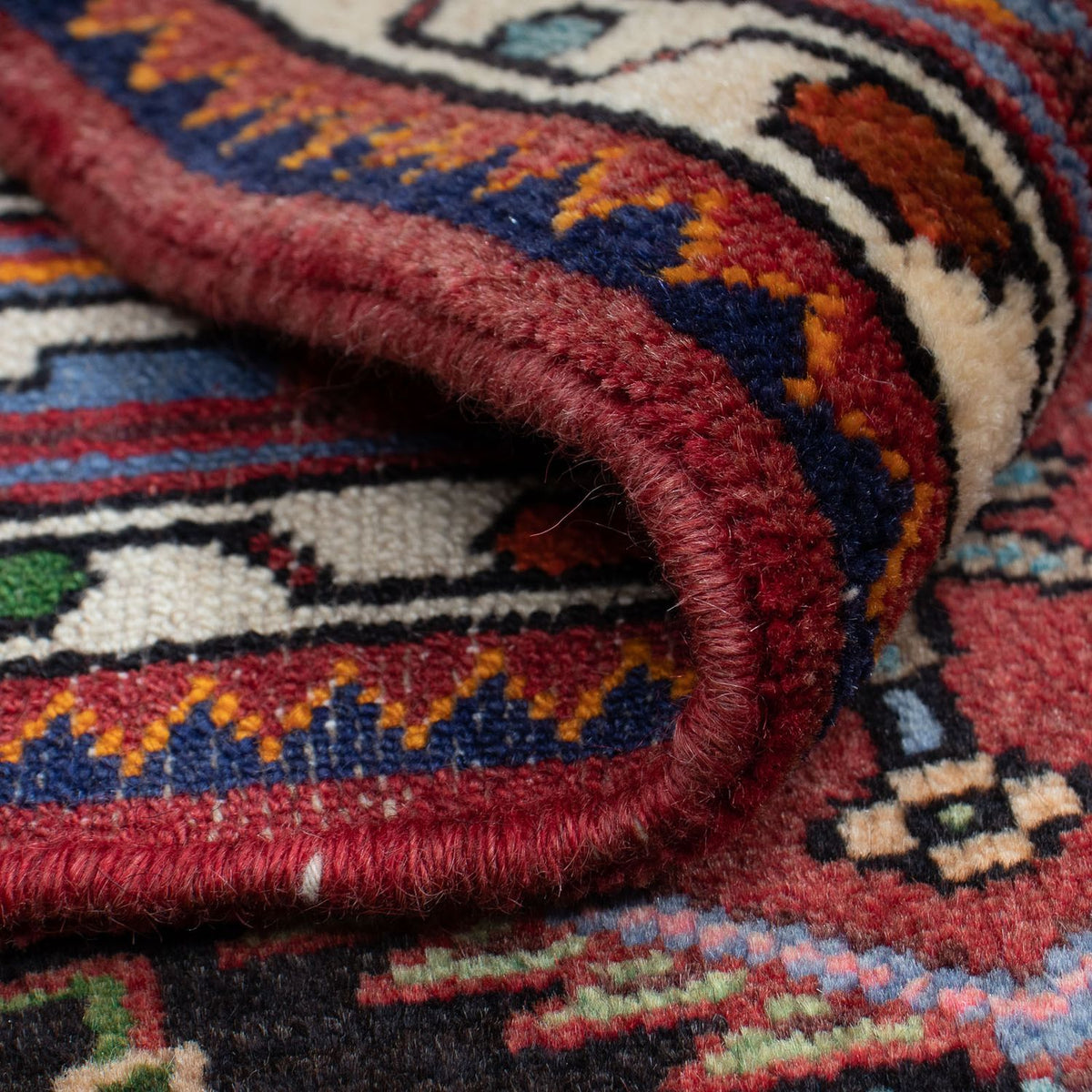 Persisk matta - Nomadic - 125 x 92 cm - rost