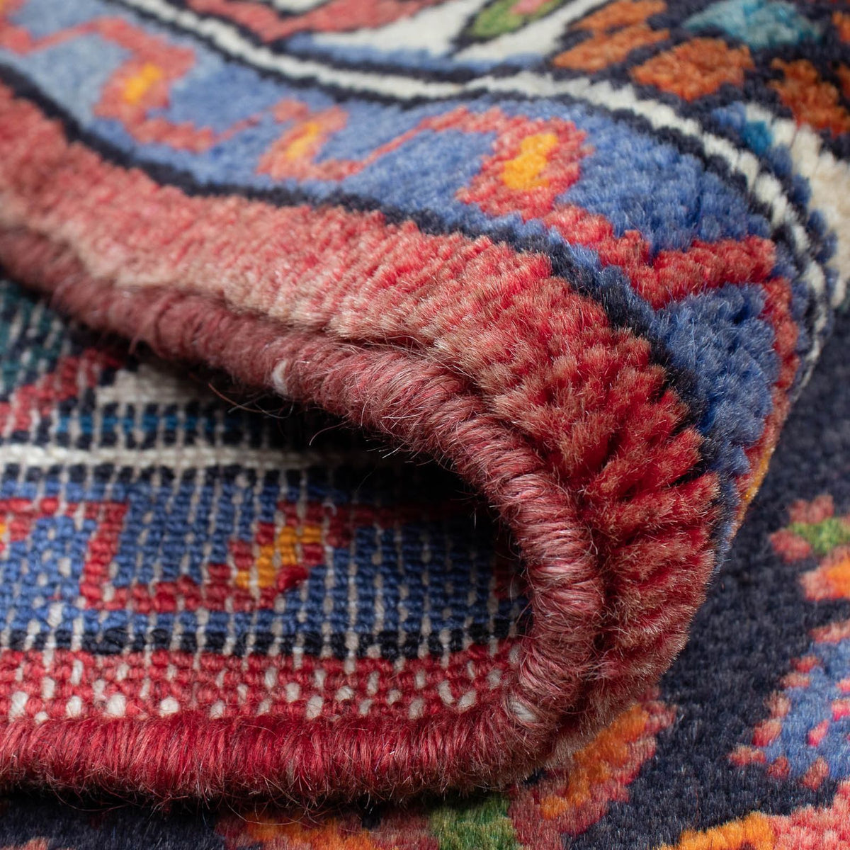 Persisk matta - Nomadic - 125 x 88 cm - rost