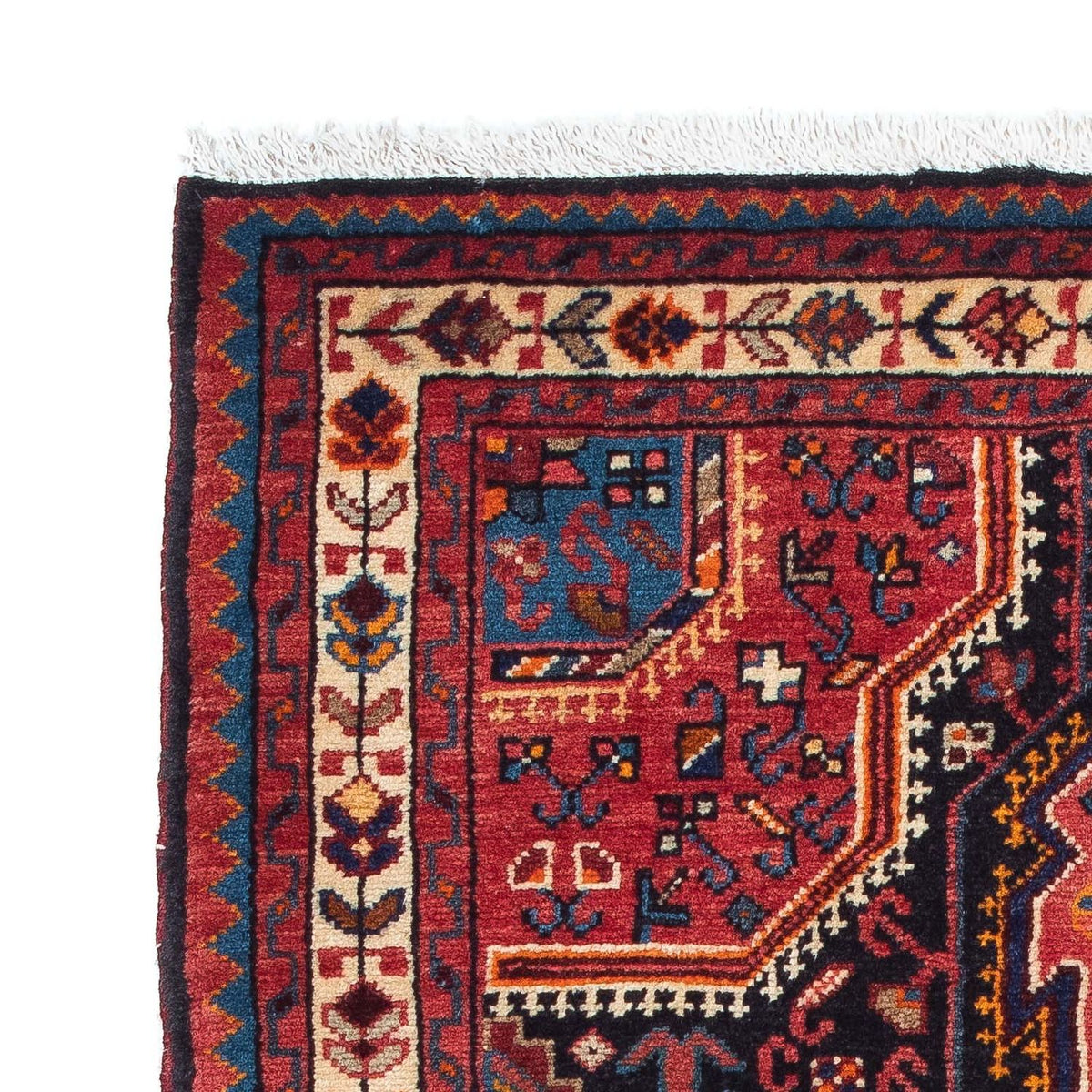 Persisk matta - Nomadic - 128 x 82 cm - mörkblå