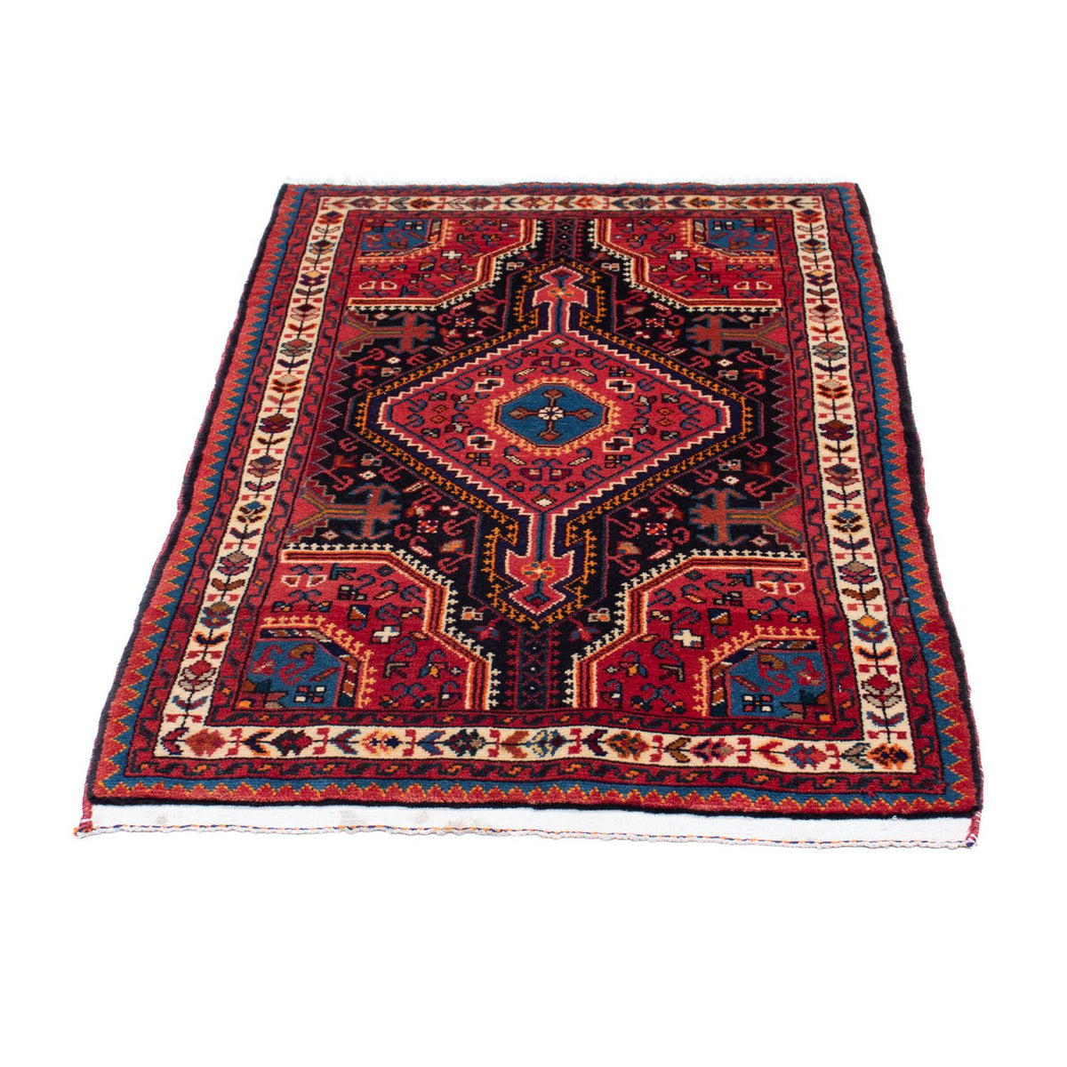 Persisk matta - Nomadic - 128 x 82 cm - mörkblå