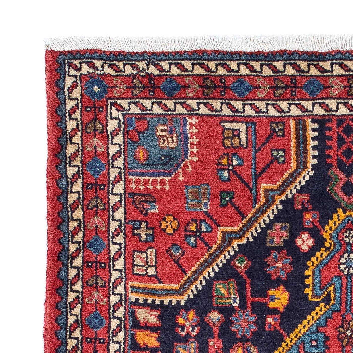Persisk matta - Nomadic - 130 x 90 cm - röd