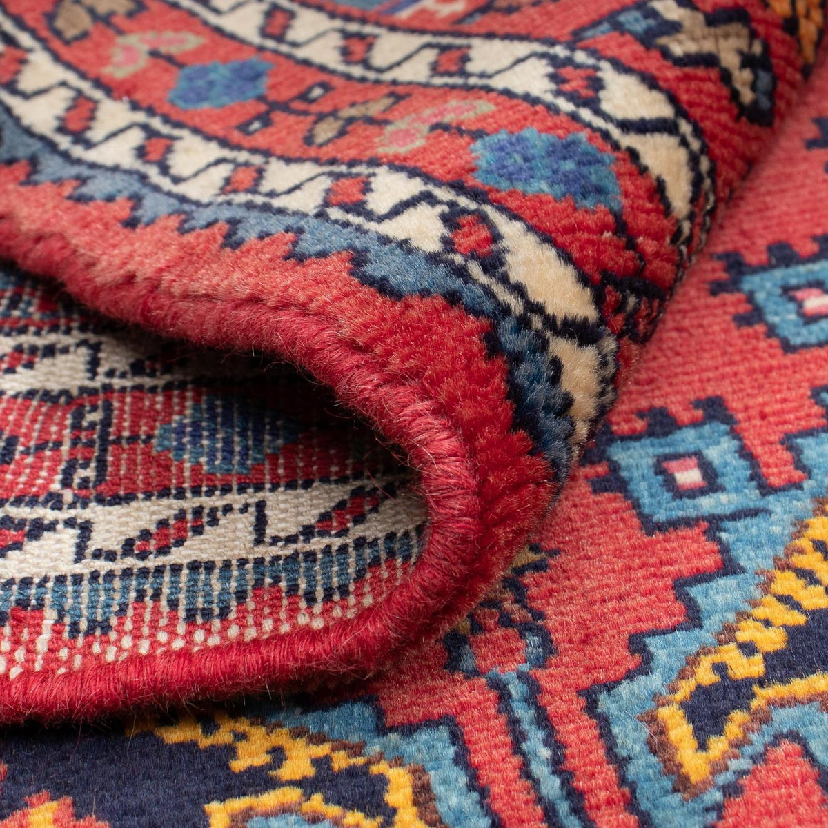 Persisk matta - Nomadic - 130 x 90 cm - röd