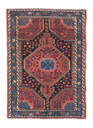 Persisk matta - Nomadic - 118 x 83 cm - mörkblå