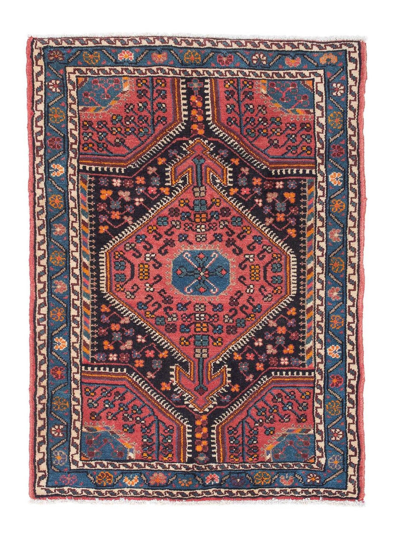 Persisk matta - Nomadic - 118 x 83 cm - mörkblå