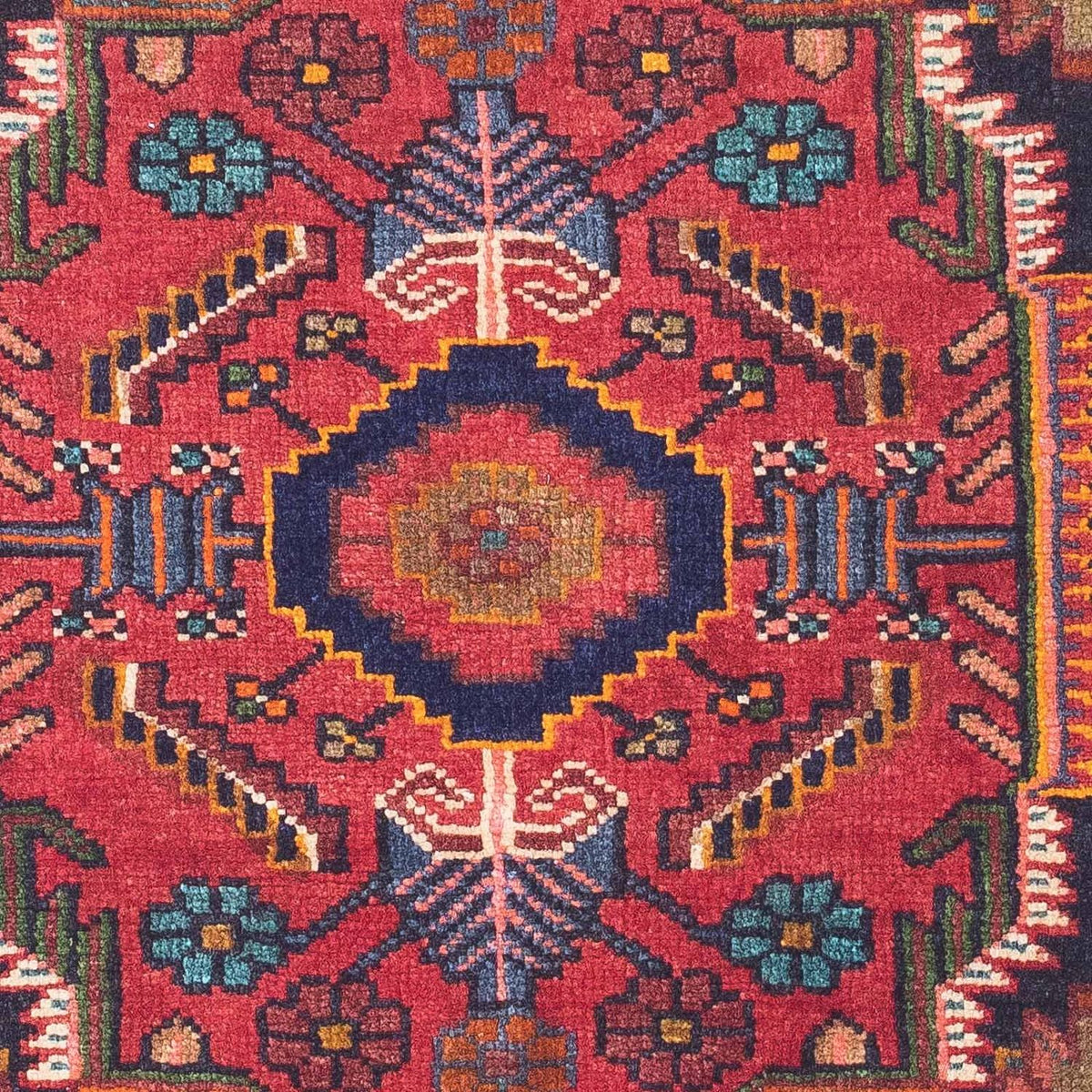 Persisk matta - Nomadic - 127 x 86 cm - röd