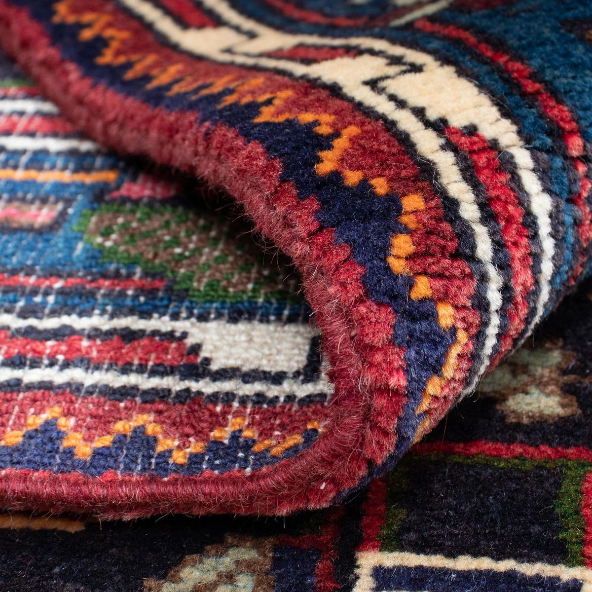 Persisk matta - Nomadic - 128 x 90 cm - röd