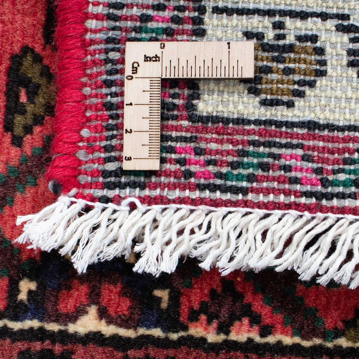 Runner Persisk matta - Nomadic - 190 x 72 cm - mörkröd