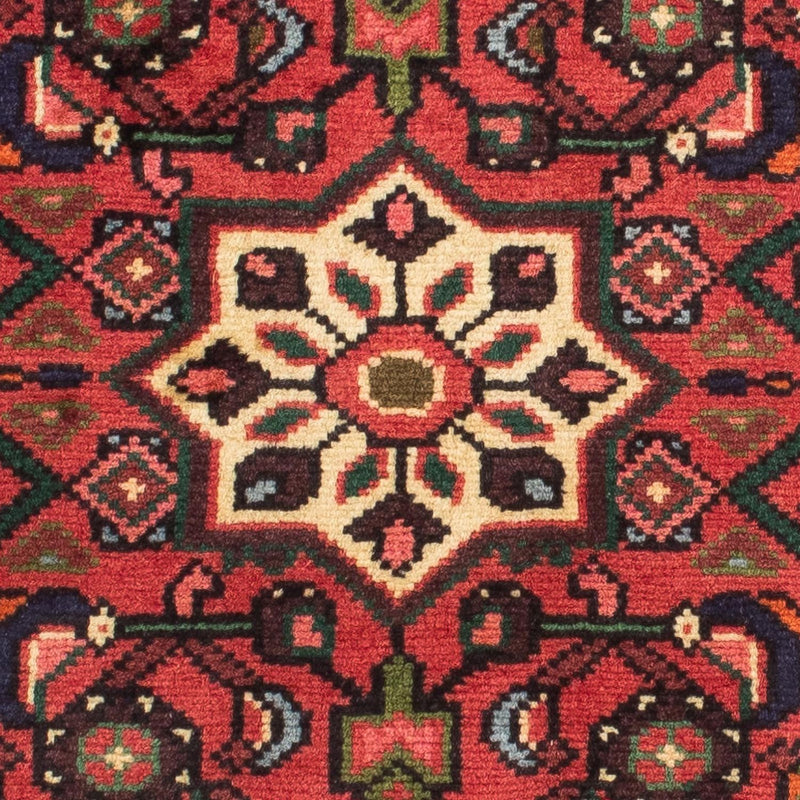 Runner Persisk matta - Nomadic - 195 x 68 cm - mörkröd