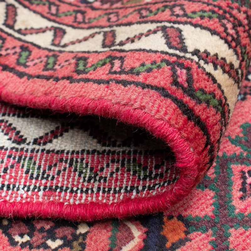 Runner Persisk matta - Nomadic - 190 x 68 cm - mörkröd