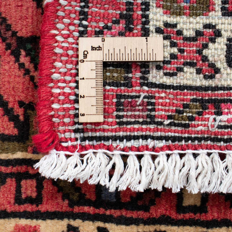 Runner Persisk matta - Nomadic - 196 x 70 cm - mörkröd