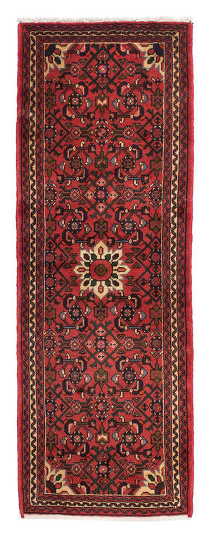 Runner Persisk matta - Nomadic - 195 x 72 cm - mörkröd